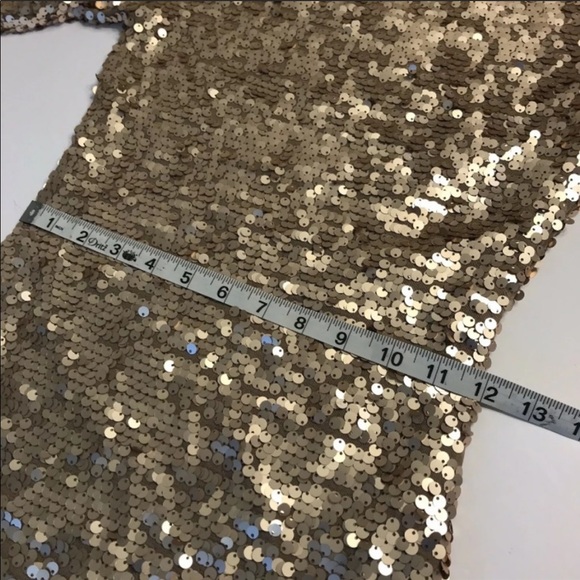 bcbgmaxazria Sequin Marta Holiday Cocktail Dress - Picture 6 of 7